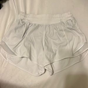 White Lululemon Shorts